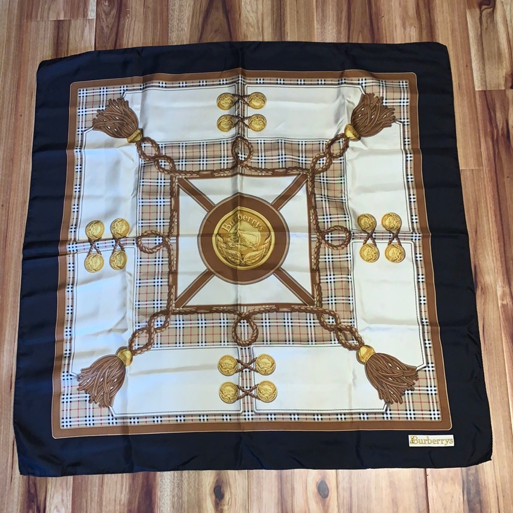 Vintage Burberry scarf